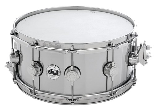 DW Thin Aluminium, 14 x 6.5 Snare Drum DRVM6514SVC